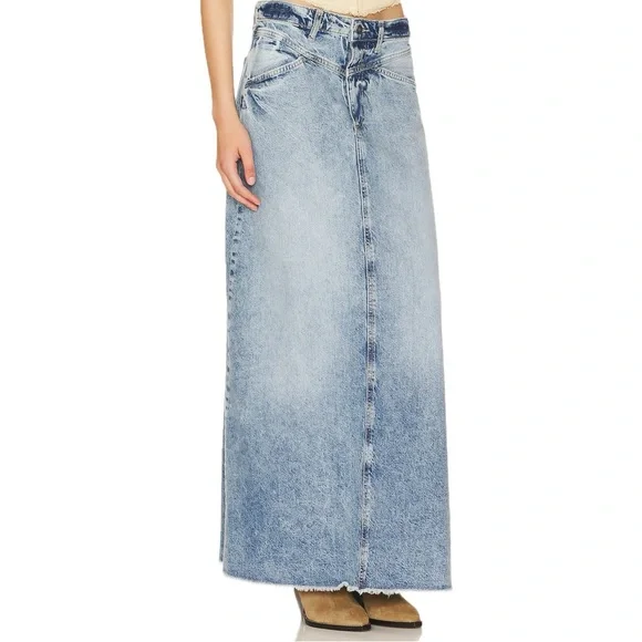 Free PeopleCome As You Are Maxi Skirt NWT